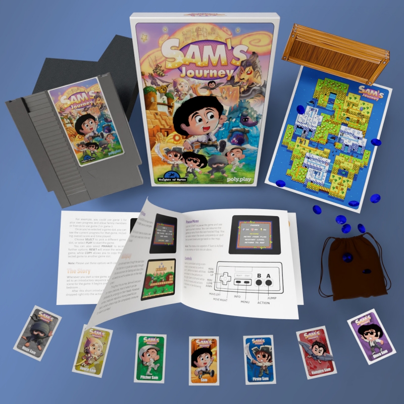 Sam's Journey NES Standard Edition