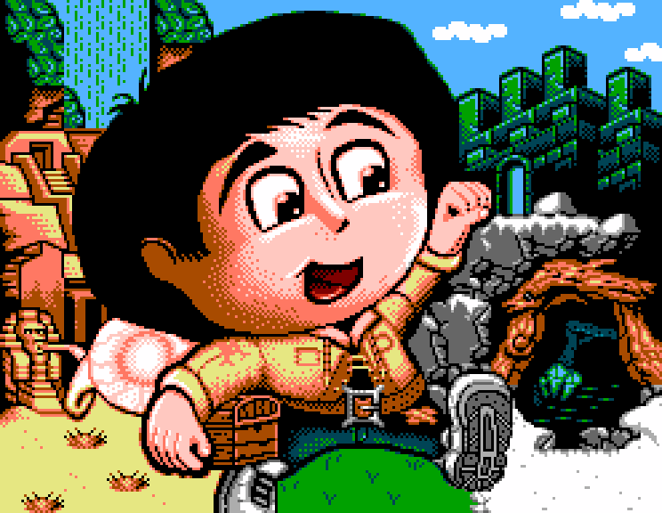 Sam's Journey NES Title